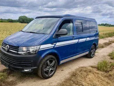 Gebraucht VW T6 150 PS (110 kW) 2018 Blau Van