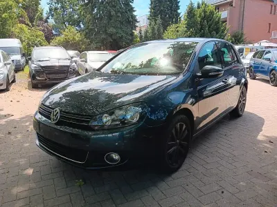 Gebraucht VW Golf VI Style 105 PS (77 kW) 2011 Blau Kleinwagen