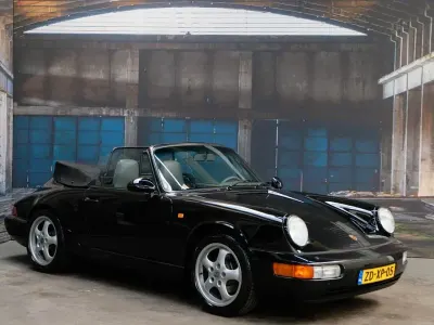 Gebraucht Porsche 911 Carrera Cabriolet 250 PS (183 kW) 1991 Schwarz Cabrio