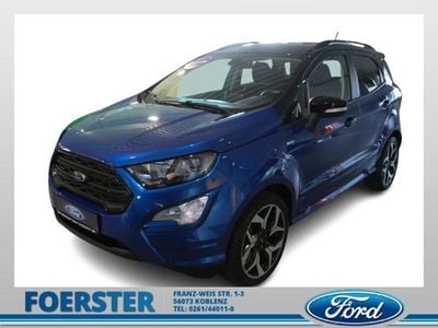 Gebraucht Ford Ecosport ST-Line 125 PS (91 kW) 2019 Blau SUV