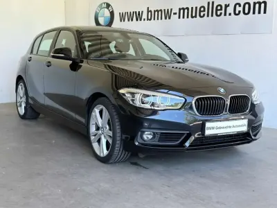 Gebraucht BMW 120 Advantage 184 PS (135 kW) 2017 Schwarz Kleinwagen