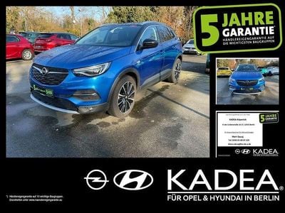 Topas blau (metallic) Gebraucht 2021 Opel Grandland X Ultimate SUV | 18.900 € (Guter Preis)