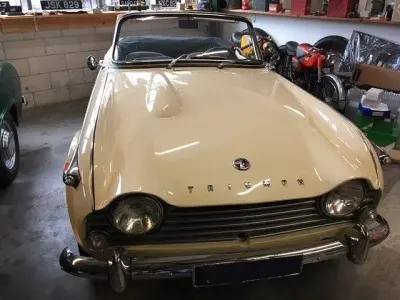 Gebraucht Triumph TR4 105 PS (77 kW) 1967 Weiß Cabrio