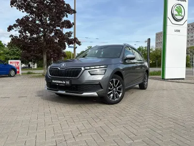Gebraucht Skoda Kamiq ScoutLine 150 PS (110 kW) 2023 Graphitegrau metallic SUV