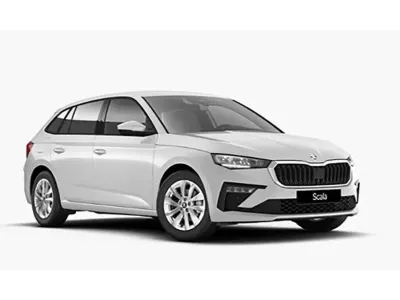 Neu Skoda Scala 150 PS (110 kW) 2026 Mondweiß metallic Kleinwagen