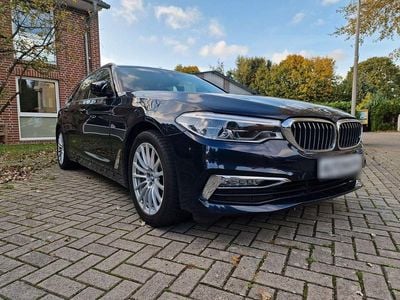 Second-hand BMW 530 Luxury Line 265 CP (194 kW) 2018 Albastru Break