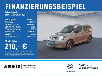 Gebraucht VW Caddy Style 116 PS (85 kW) 2024 Beige Van / Kleinbus