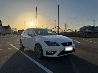 Brugt Seat Leon ST FR 184 HK (135 kW) 2015 Hvid Stationcar