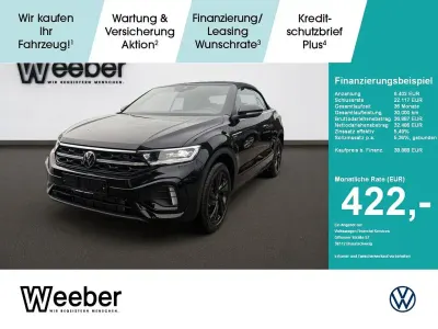 Neu VW T-Roc Cabriolet R-line 150 PS (110 kW) 2025 Schwarz Cabrio