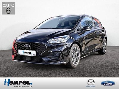 Gebraucht Ford Fiesta ST-Line 155 PS (114 kW) 2022 Schwarz / obsidianschwarz (metallic) Kleinwagen