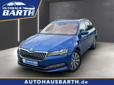 Gebraucht Skoda Superb Style 200 PS (147 kW) 2022 Raceblau metallic Kombi