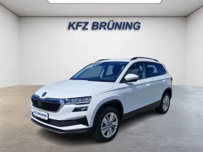 Gebraucht Skoda Karoq Selection 116 PS (85 kW) 2025 Moon weiß perleffekt (2y2y (metallic) SUV