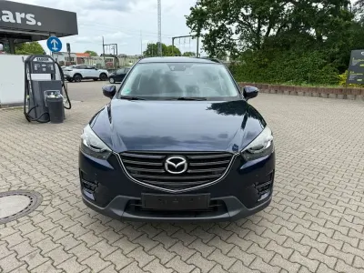 Gebraucht Mazda CX-5 Exclusive-Line 150 PS (110 kW) 2015 Blau SUV