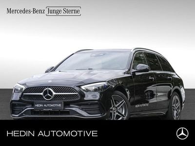 Schwarz Gebraucht 2024 Mercedes C300e AMG line Limousine | 42.590 € (Fairer Preis)