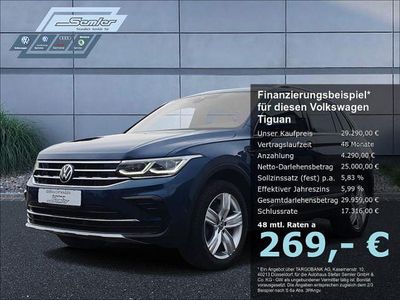 Gebraucht VW Tiguan Elegance 200 PS (147 kW) 2021 Andere farbe SUV
