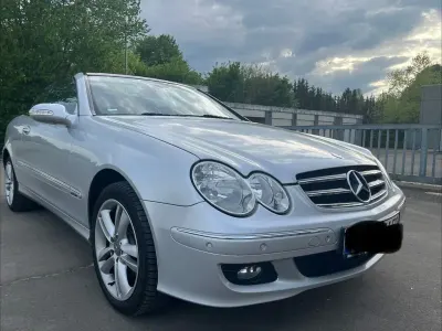 Używany Mercedes CLK200 Avantgarde 184 KM (135 kW) 2008 Srebrny Kabriolet