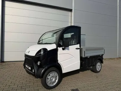 Neu Aixam D-truck 2026 Weiß Kleinwagen