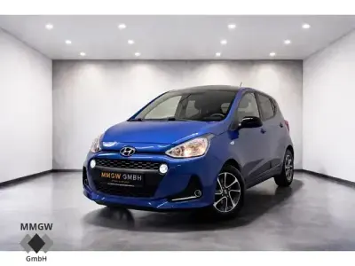 Usata Hyundai i10 Passion 87 CV (63 kW) 2018 Blu Utilitaria
