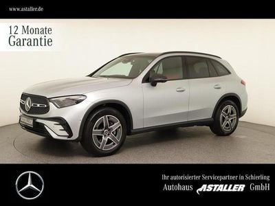 Metalliclack hightechsilber Gebraucht 2022 Mercedes GLC300 AMG line | 49.500 € (Fairer Preis)