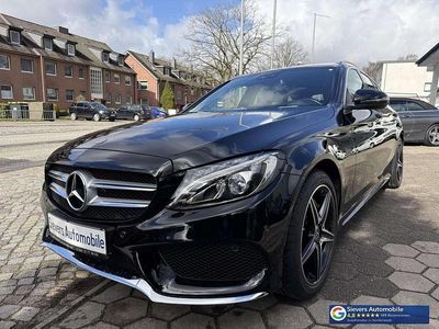 Second-hand Mercedes C200 AMG 184 CP (135 kW) 2018 Negru Break