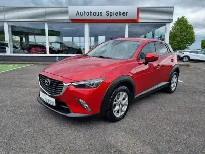 Gebraucht Mazda CX-3 Exclusive-Line 120 PS (88 kW) 2018 Rot SUV