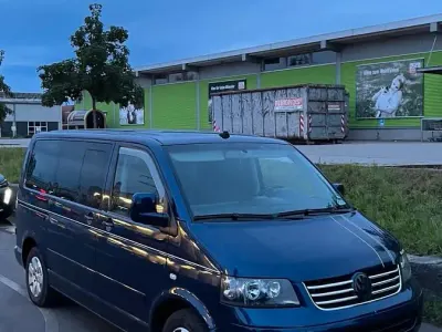 Gebraucht VW Multivan 2003 Blau Van / Kleinbus
