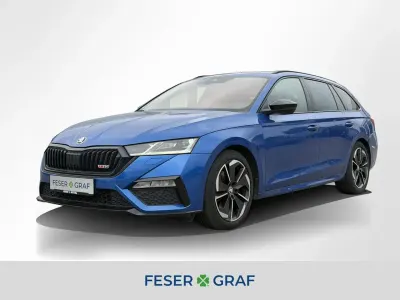 Gebraucht Skoda Octavia RS 200 PS (147 kW) 2021 Raceblau metallic Kombi