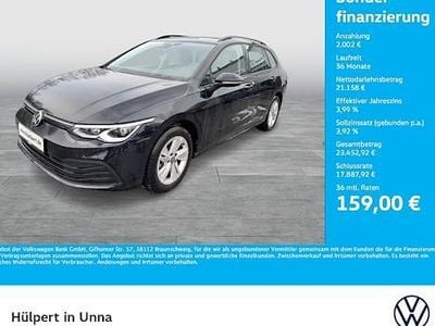 Gebraucht VW Golf VIII Life 131 PS (96 kW) 2023 Schwarz Kombi