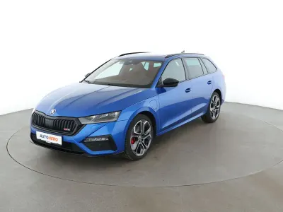 Gebraucht Skoda Octavia First Edition 245 PS (180 kW) 2020 Blau Kombi