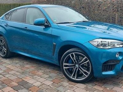 Usata BMW X6 Sport Line 575 CV (422 kW) 2017 Blu SUV