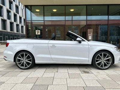 Second-hand Audi A3 Cabriolet S-Line 150 CP (110 kW) 2018 Alb Cabrio