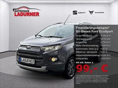 Gebraucht Ford Ecosport Titanium 125 PS (91 kW) 2016 Grau SUV