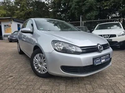 Gebraucht VW Golf VI 80 PS (58 kW) 2009 Silber Kleinwagen