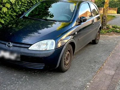 Brugt Opel Corsa 58 HK (42 kW) 2002 Blå Hatchback