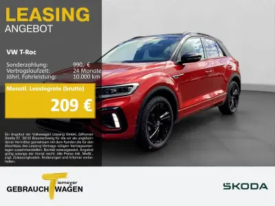 Gebraucht VW T-Roc R-line 150 PS (110 kW) 2025 Rot SUV