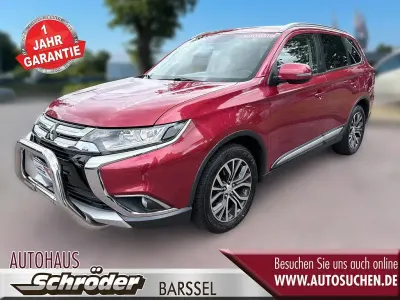 Gebraucht Mitsubishi Outlander Edition 150 PS (110 kW) 2017 Rot SUV