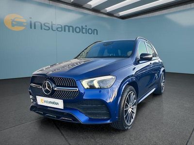 Usata Mercedes GLE350 320 CV (235 kW) 2022 Blu SUV