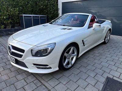 Brugt Mercedes SL350 AMG 306 HK (225 kW) 2015 Hvid Cabriolet