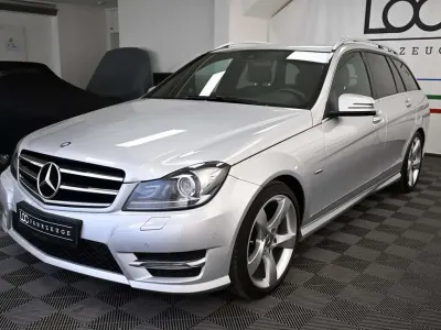 Usata Mercedes C180 AMG 156 CV (114 kW) 2014 Argento Station wagon