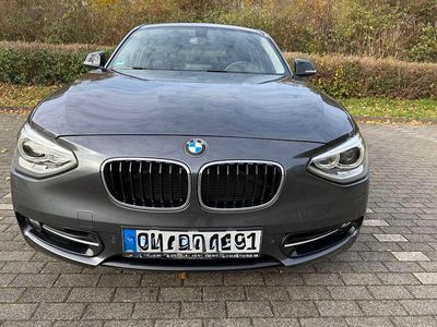 Gebraucht BMW 118 Sport Line 170 PS (125 kW) 2014 Grau Kleinwagen