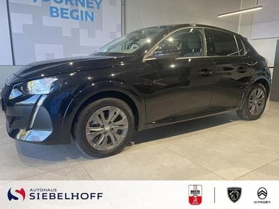 Gebraucht Peugeot e-208 Allure 100 kW (136 PS) 2023 Schwarz Kleinwagen