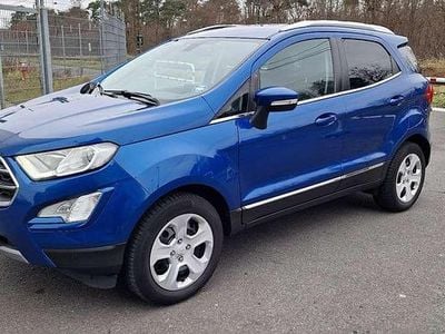 Saphirblau metallic Gebraucht 2018 Ford Ecosport Titanium SUV | 10.890 € (Guter Preis)