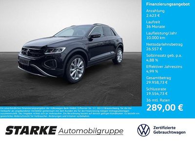Second-hand VW T-Roc Life 150 CP (110 kW) 2023 Argintiu SUV