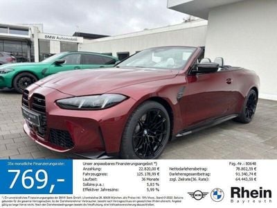 Neu BMW M4 Cabriolet Competition Edition 530 PS (389 kW) 2026 Rot Cabrio