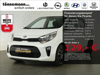 Weiß Gebraucht 2020 Kia Picanto Edition 7 Kleinwagen | 10.824 € (Fairer Preis)
