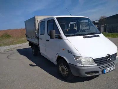 Gebraucht Mercedes Sprinter 110 PS (80 kW) 2001 Weiß