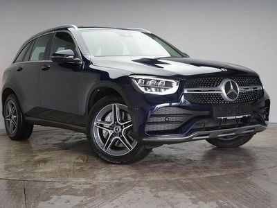 Usata Mercedes GLC300 AMG line 245 CV (180 kW) 2022 Blu SUV