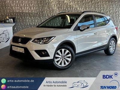 Gebraucht Seat Arona Style 110 PS (80 kW) 2021 "candy" weiss SUV