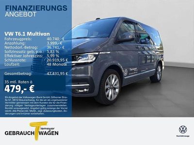 Gebraucht VW Multivan Generation Six 204 PS (150 kW) 2021 Grau Van