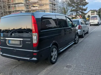 Gebraucht Mercedes Viano 2007 Schwarz Van / Kleinbus